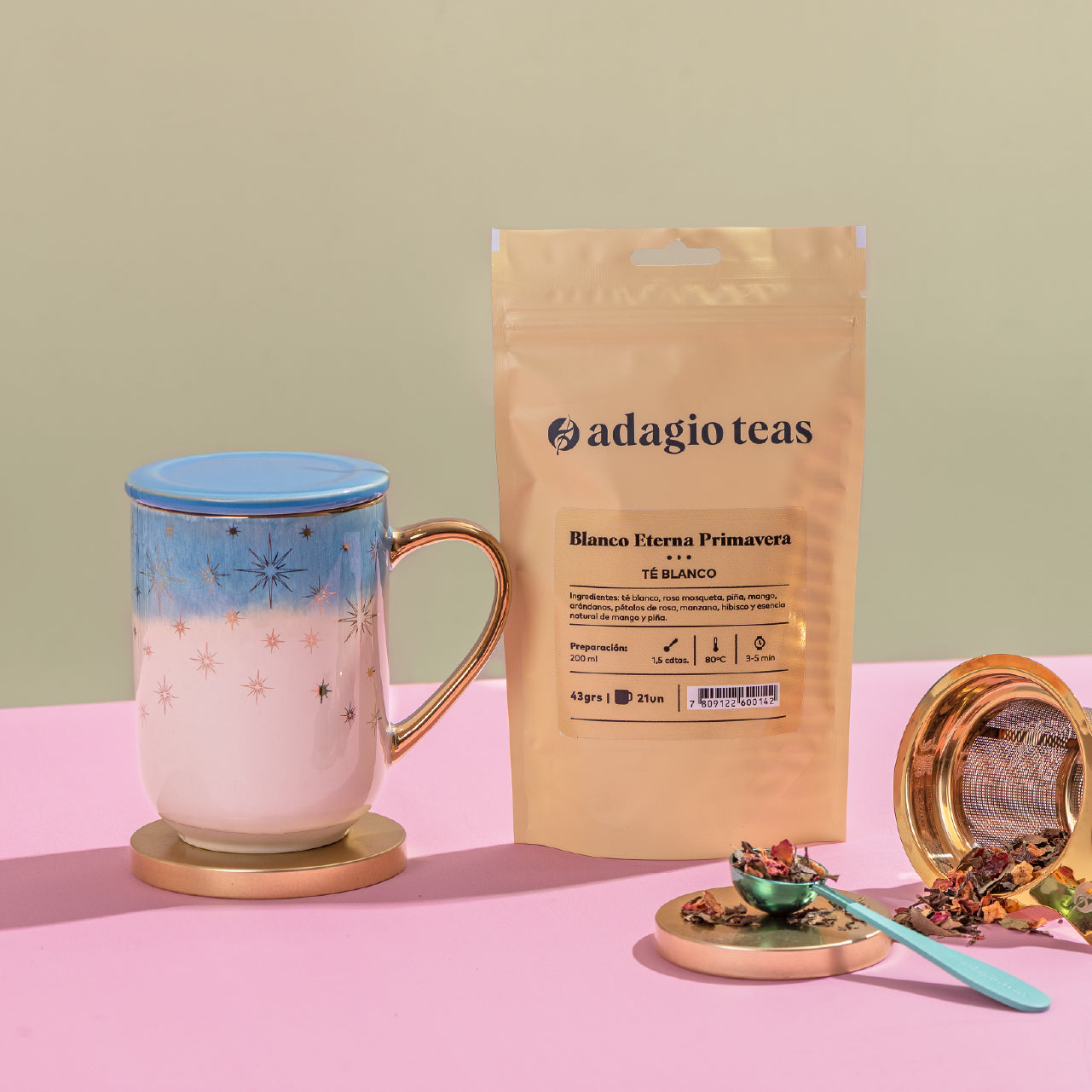 Mug Bhoro Cerámica Turquesa