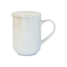Cargar imagen en el visor de la galería, Mug Bhoro Cerámica Blanco Glossy
