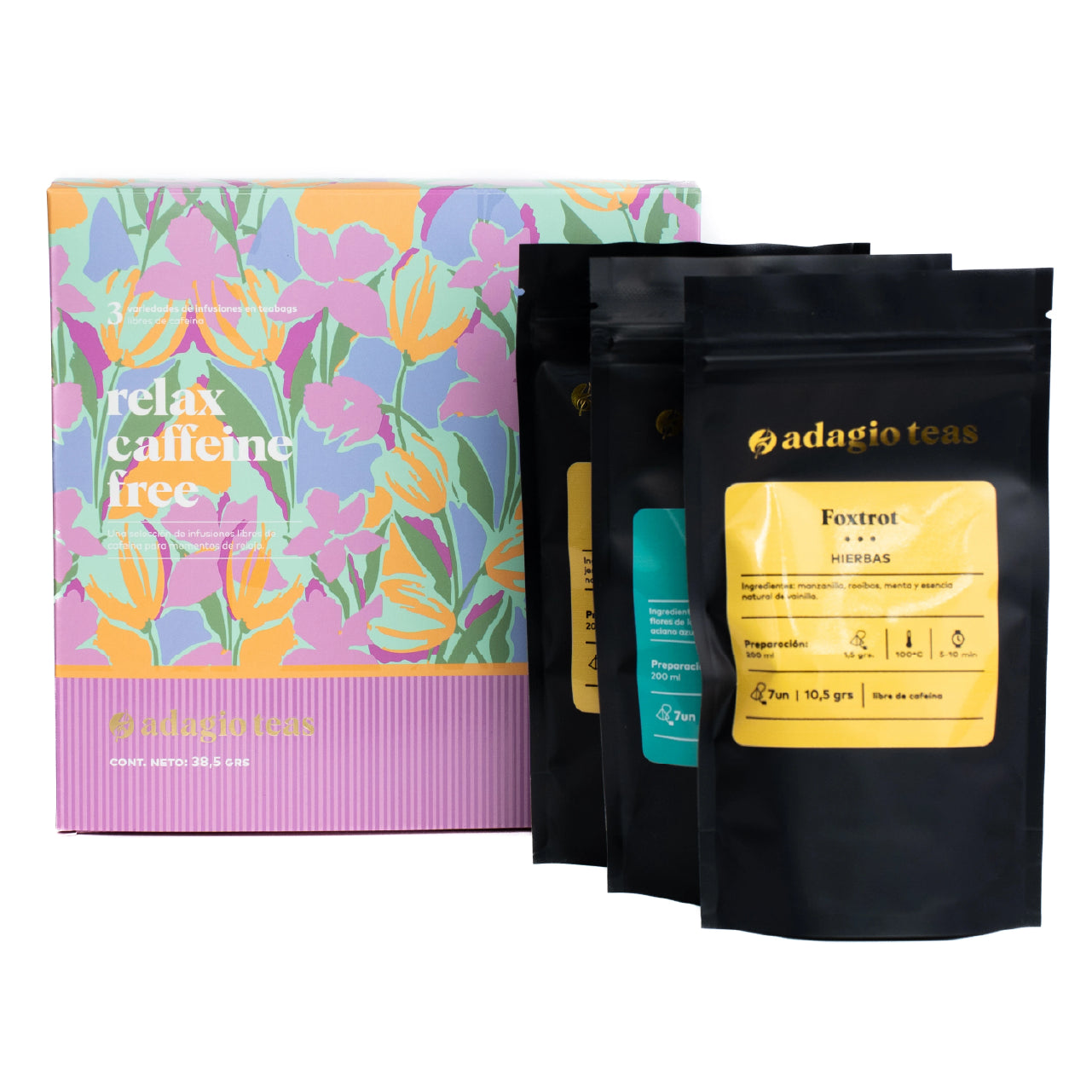 Pack 21 Teabags Relax Caffeine Free