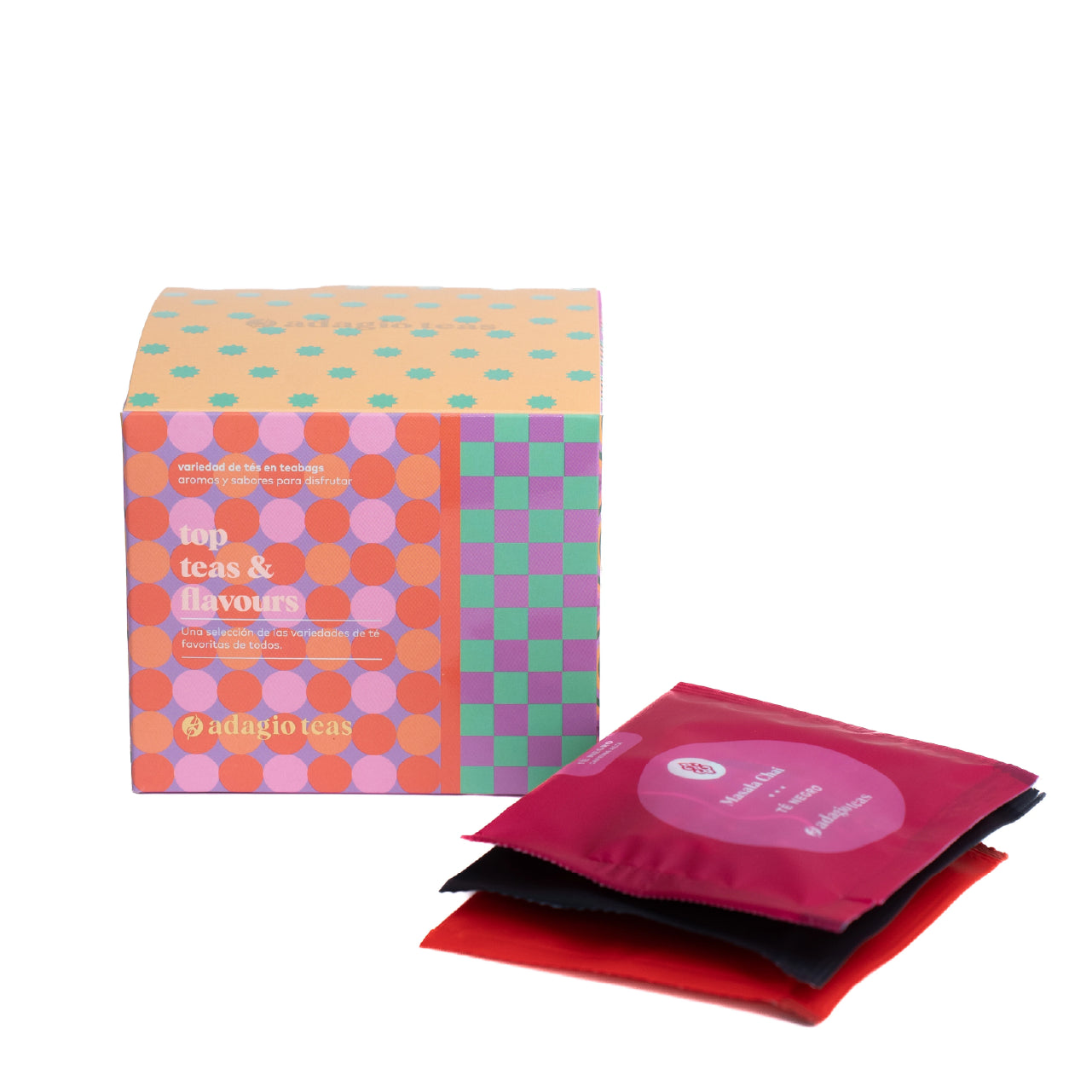 Pack 12 Teabags Top Teas & Flavours
