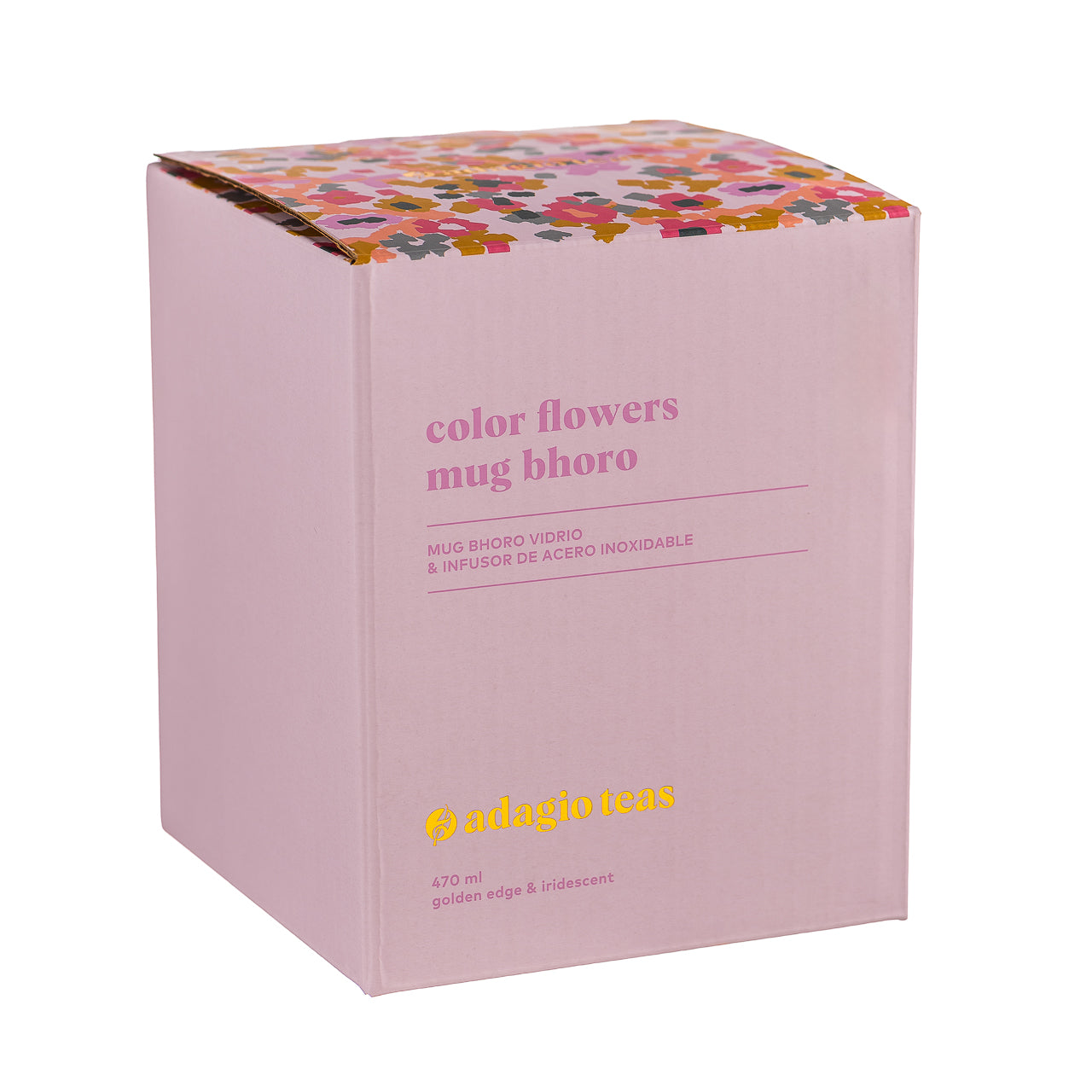 Mug Bhoro Color Flowers Iridescent