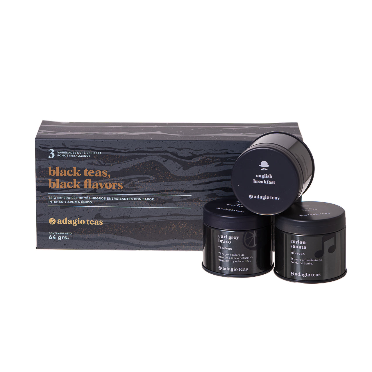 3 Pomos Black Flavors