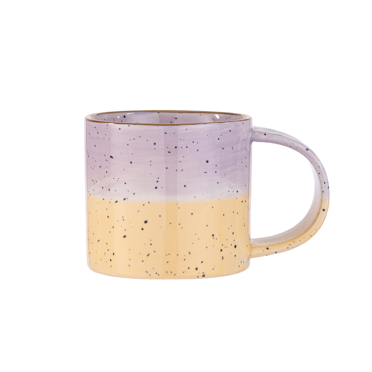 Taza Cerámica Lilac & Yellow