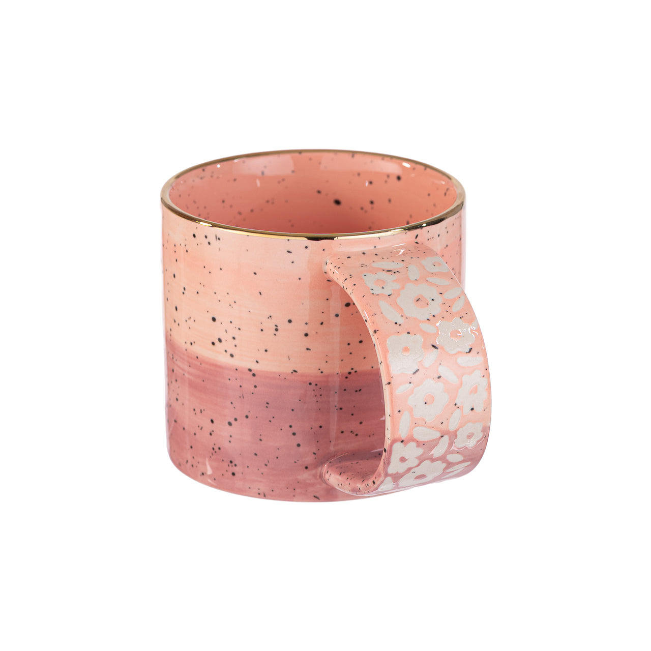 Taza Cerámica Pink & Violet