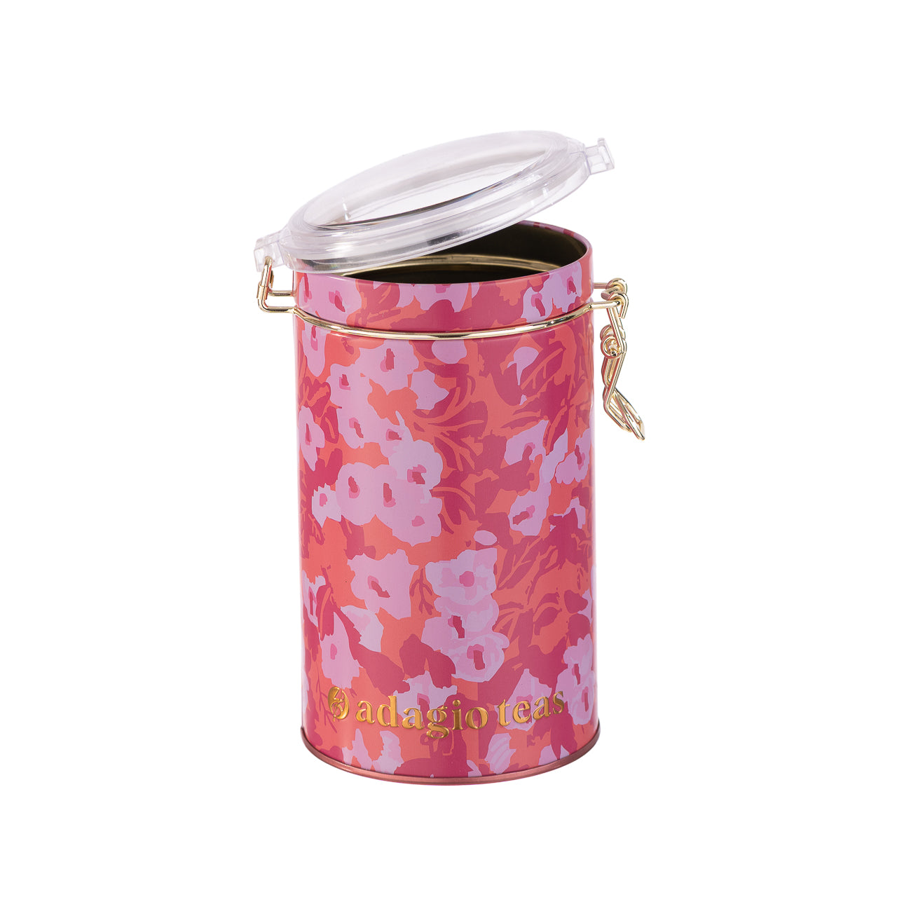 Tarro Grande Red Flowers