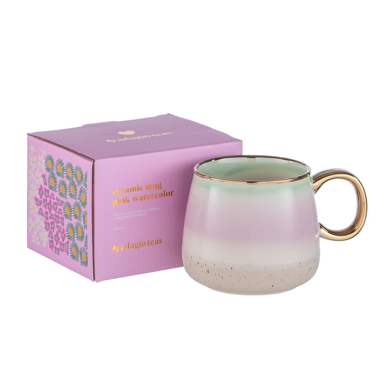 Taza Cerámica Rosada