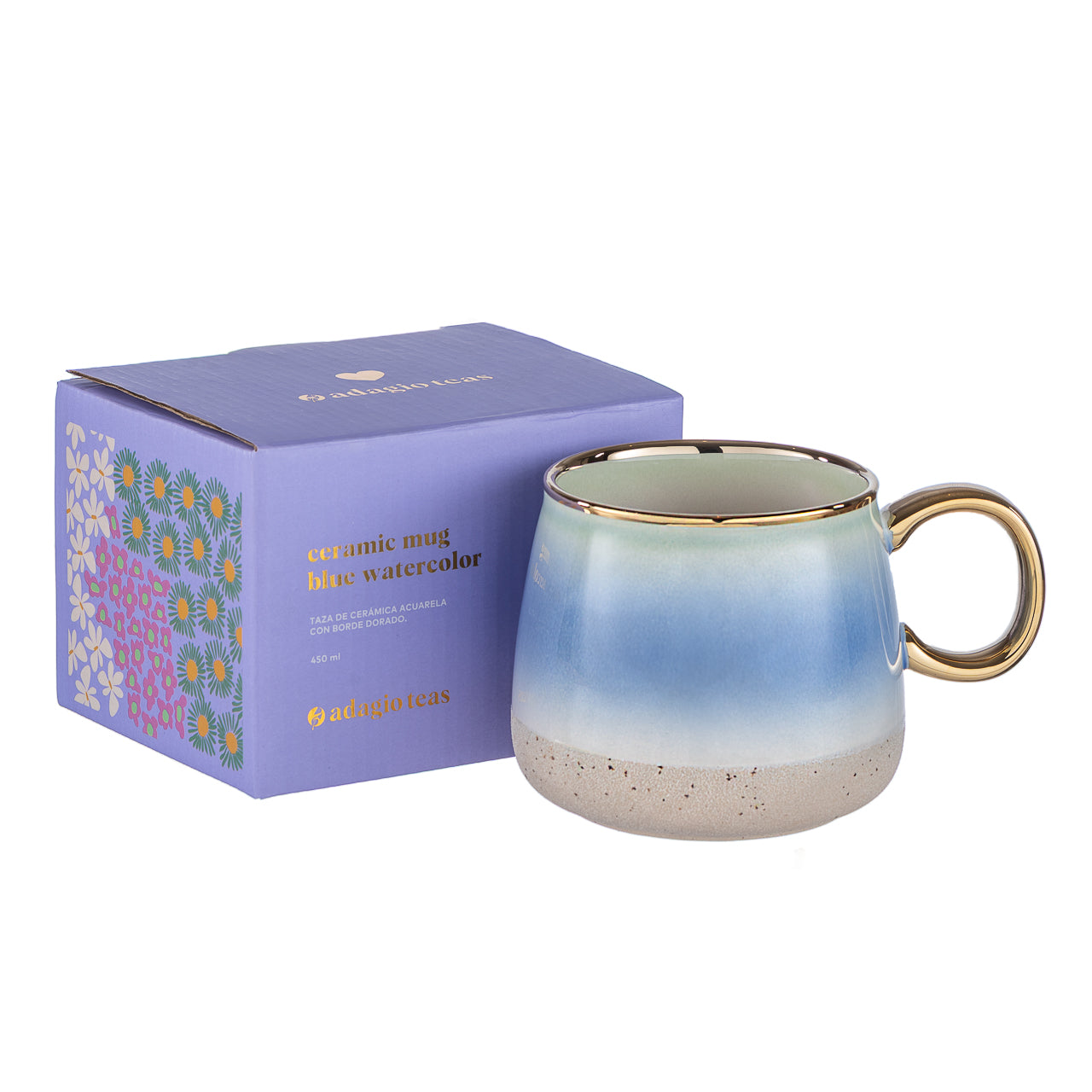 Taza Cerámica Azul