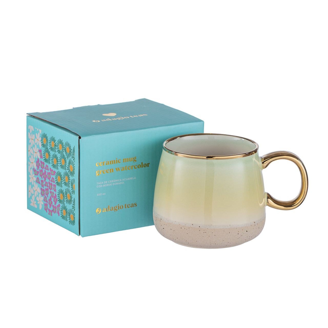 Taza Cerámica Turquesa