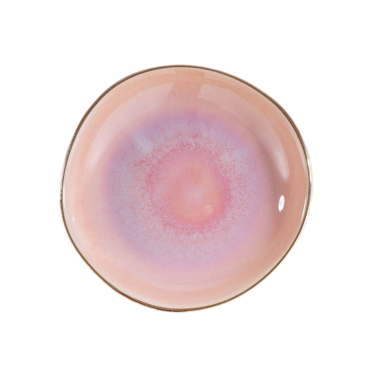 te-hebra Plate Cerámica Rosado