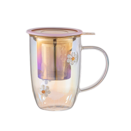 Mug Bhoro Texture Flowers