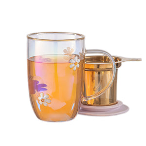 Mug Bhoro Texture Flowers