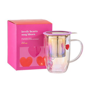 Mug Bhoro Texture Hearts