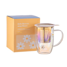 Cargar imagen en el visor de la galería, Mug Bhoro Texture Flowers