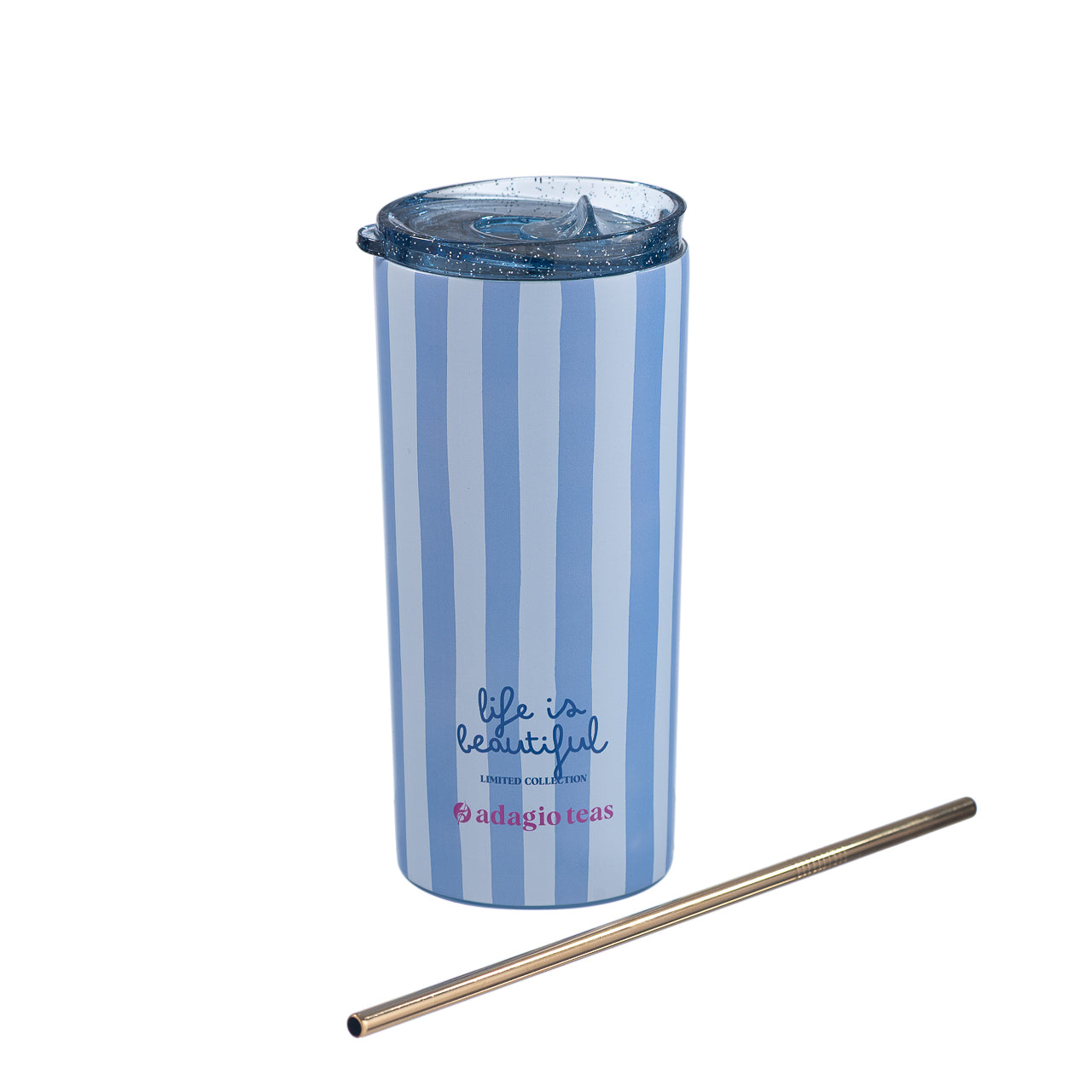 Tumbler Lineas Celeste