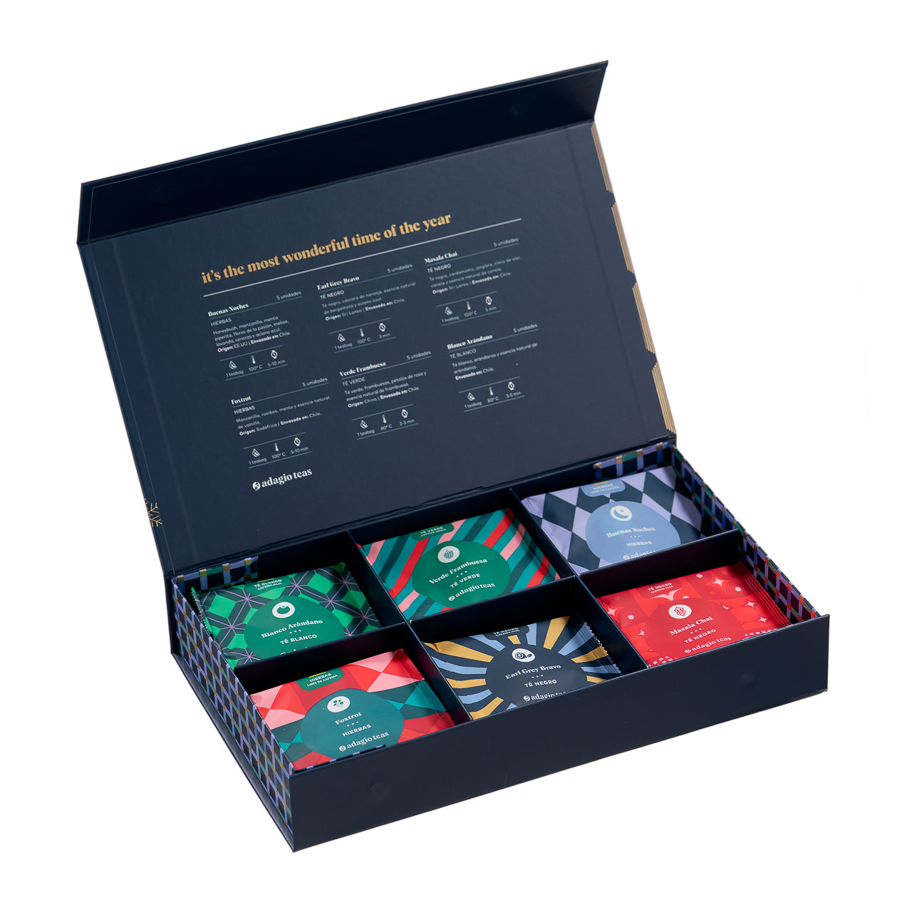 Pack Imán 30 Teabags Navidad