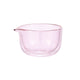 Matcha Bowl Doble Vidrio Rosado