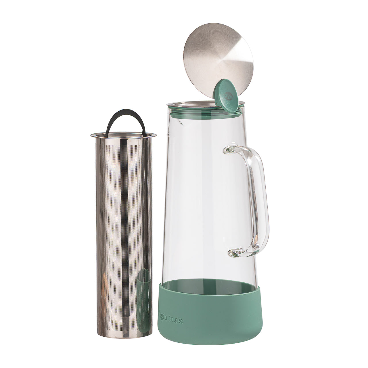 Silicone Tea Maker Green 1.3 L