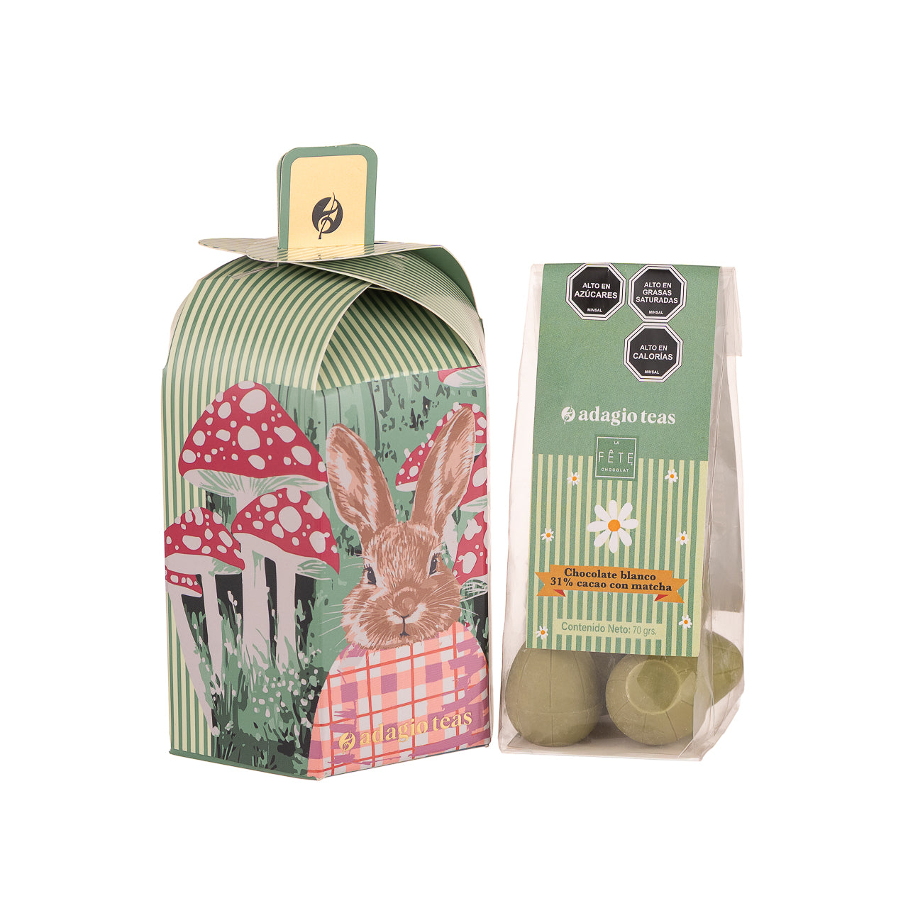 Pack Huevitos de Chocolate Matcha Easter