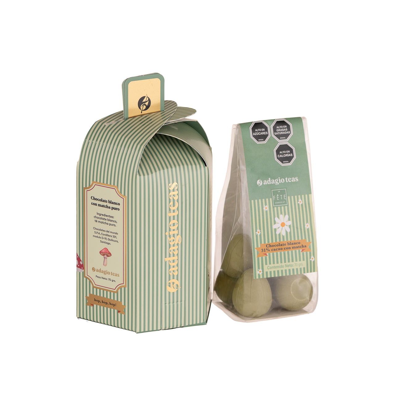 Pack Huevitos de Chocolate Matcha Easter