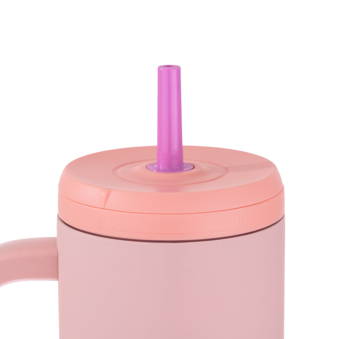Straw Tumbler Rosado