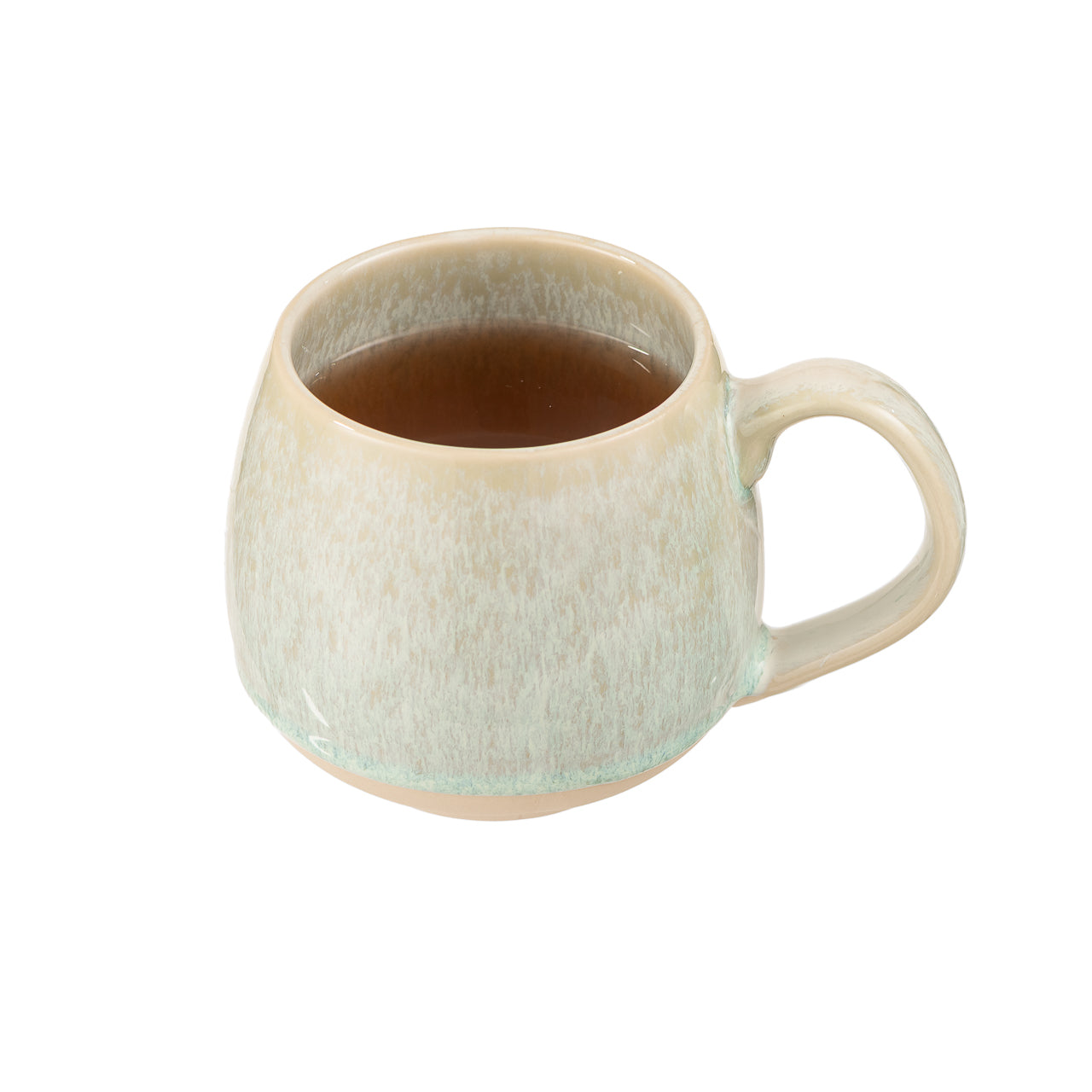 Taza Cerámica Acuarela Verde