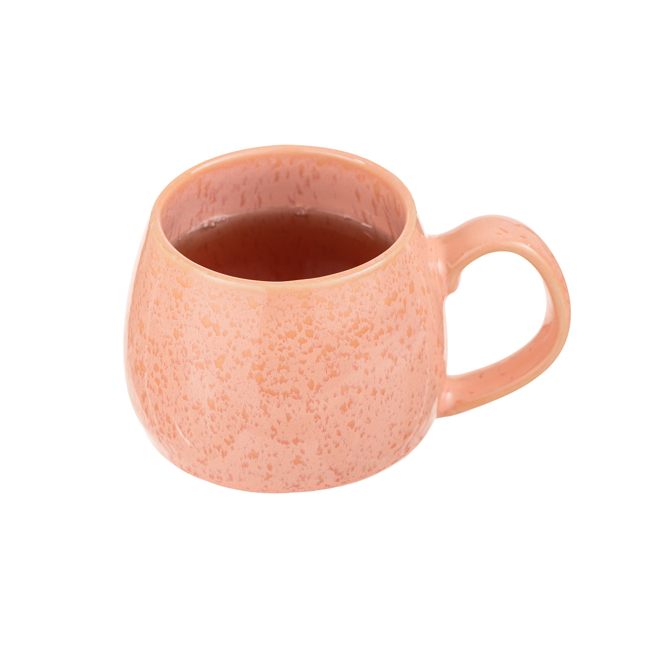 Taza Cerámica Acuarela Rosada