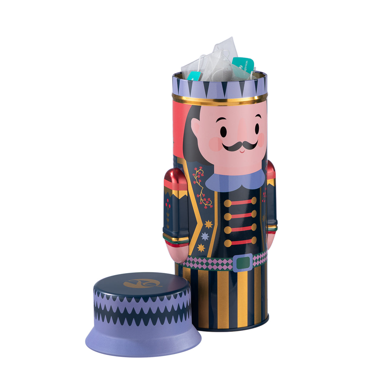 Tin Nutcracker Earl Grey Bravo 24 Teabags