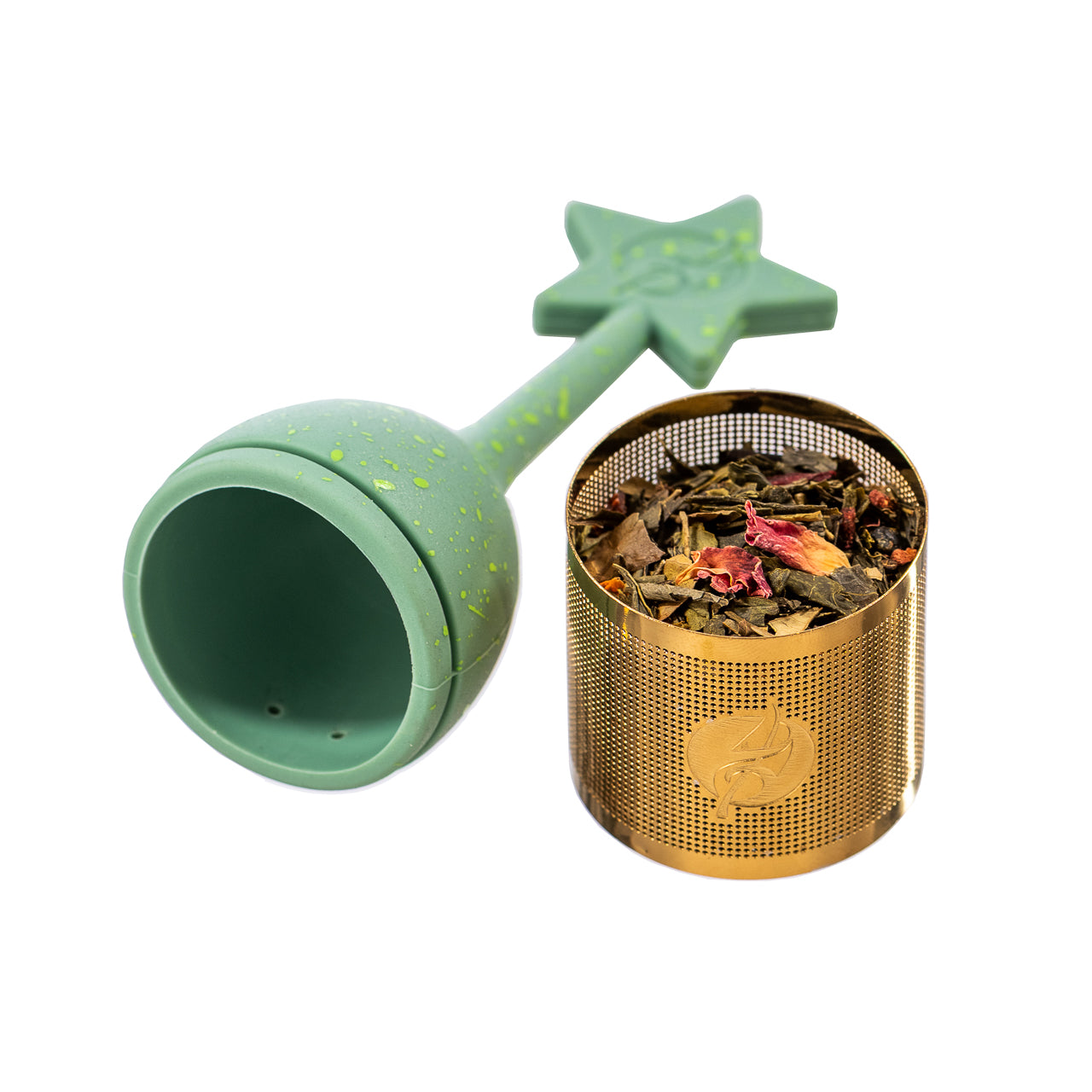 Infusor de Goma Estrella Verde