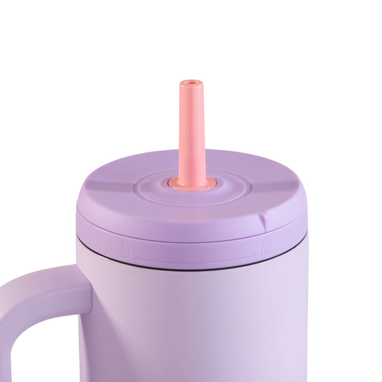 Straw Tumbler Lila