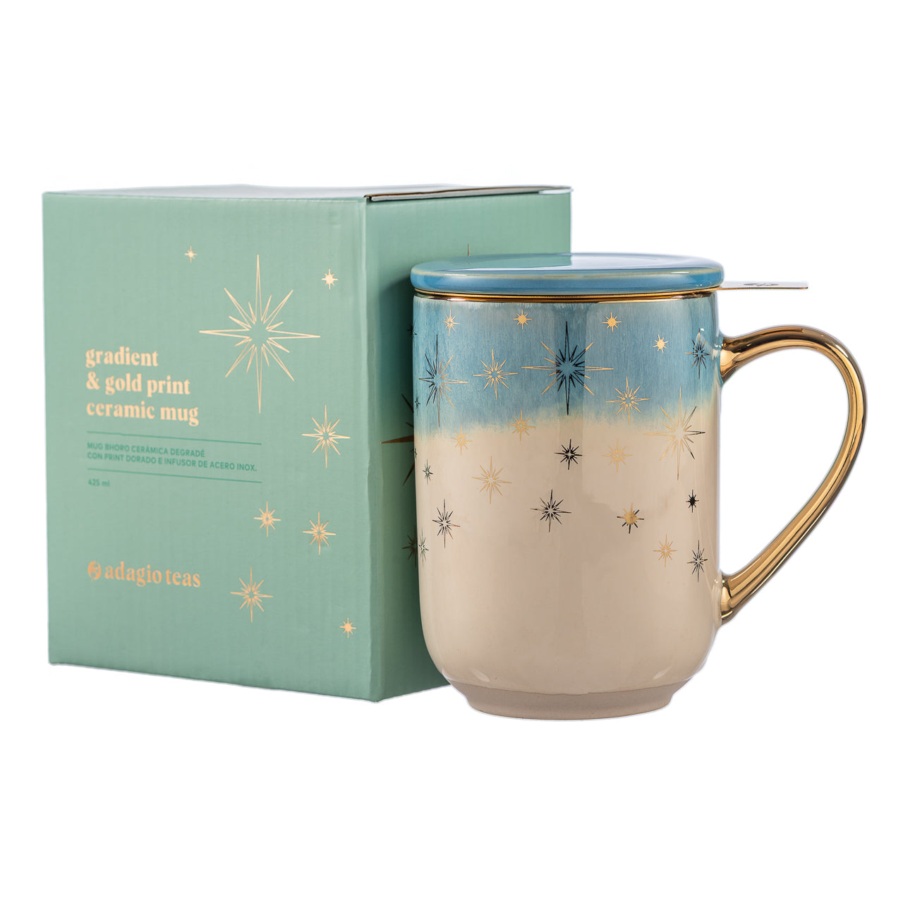 Mug Bhoro Cerámica Turquesa