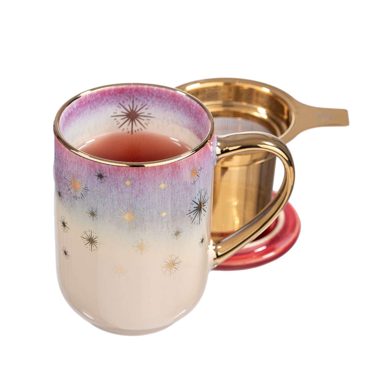 Mug Bhoro Cerámica Fucsia