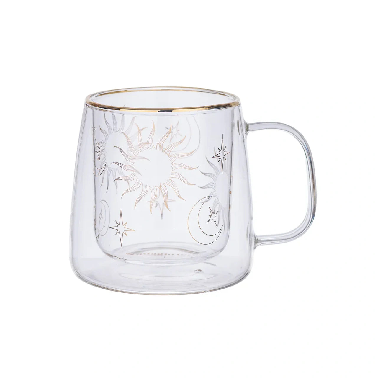 Taza Doble Vidrio Esoteric