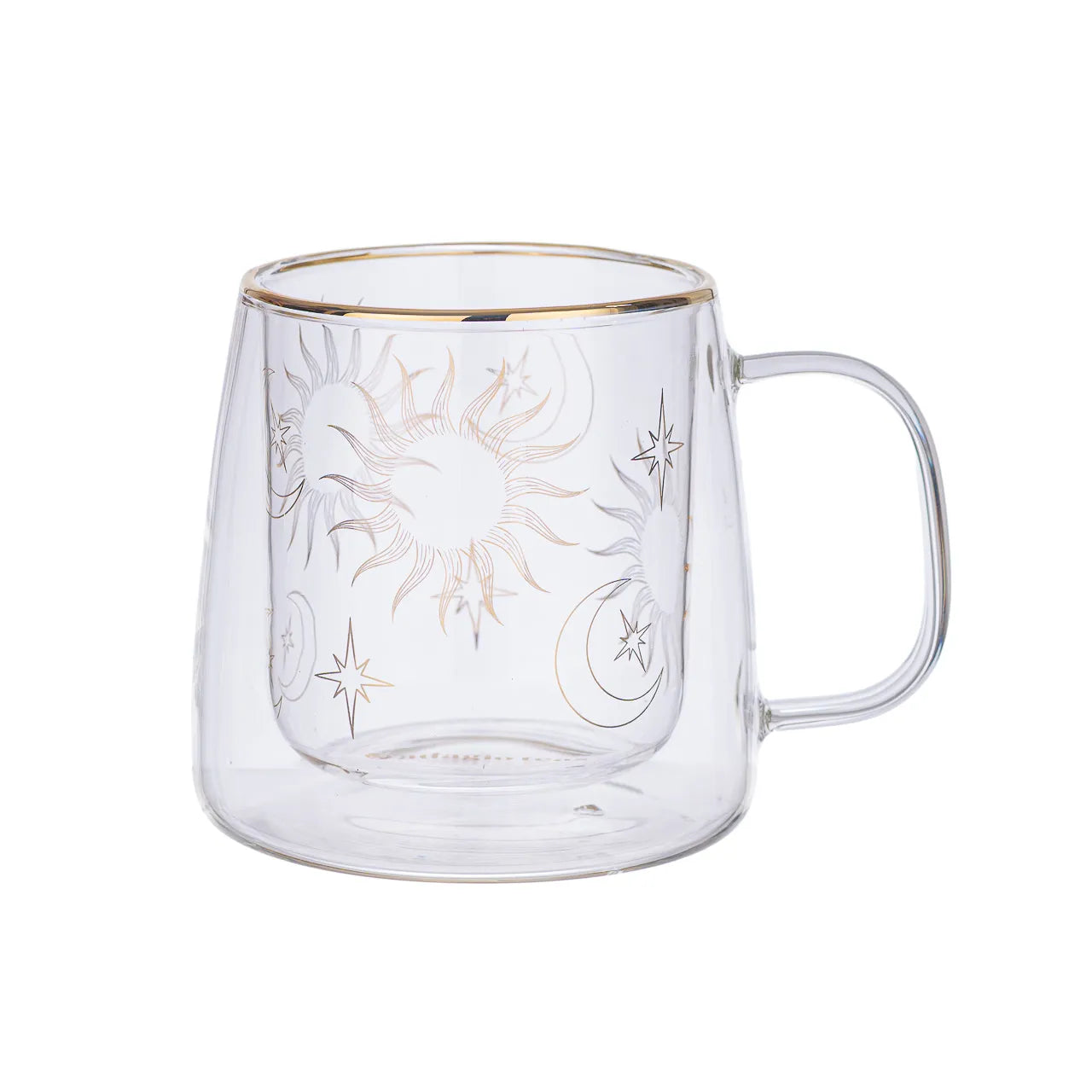 Taza Doble Vidrio Esoteric