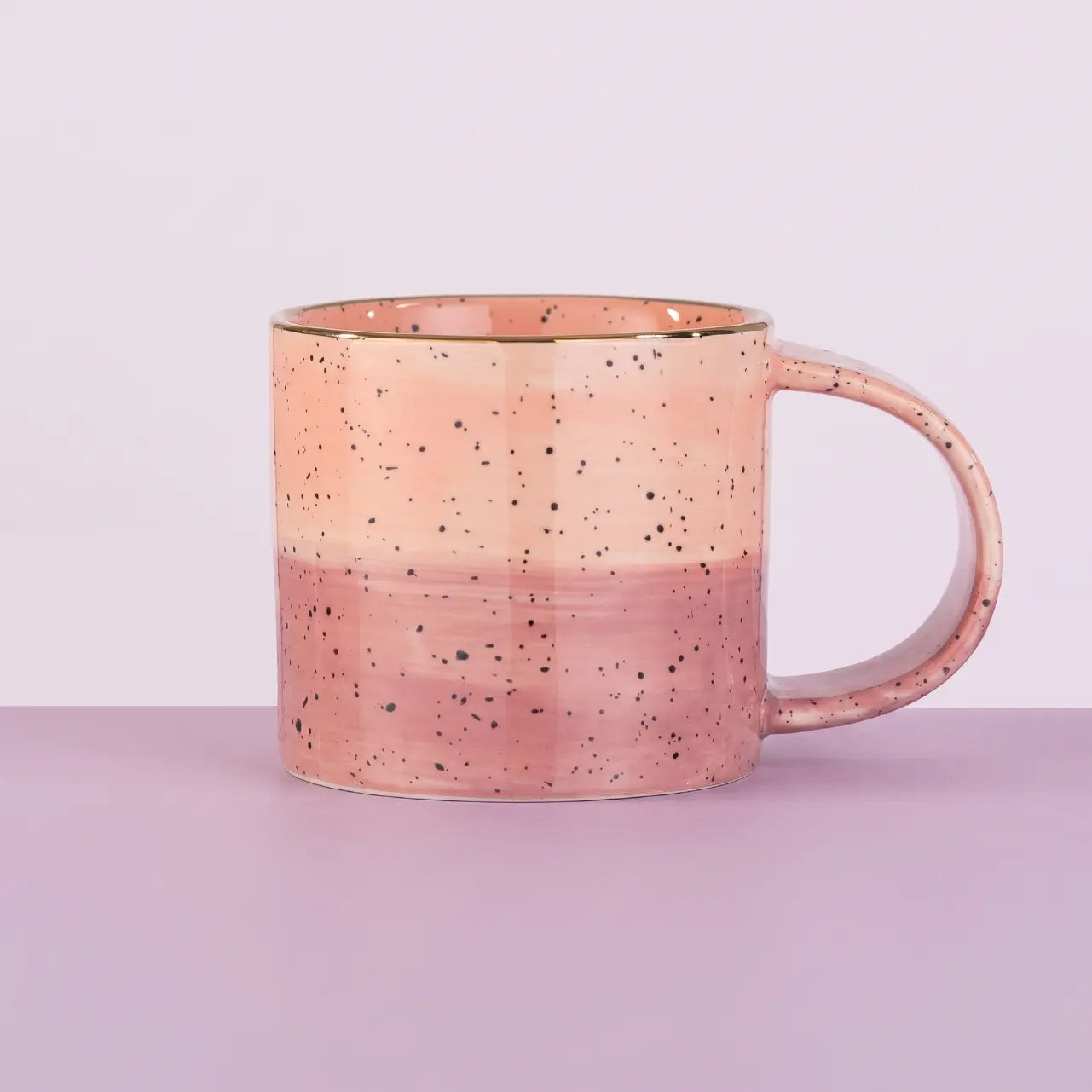Taza Cerámica Pink & Violet