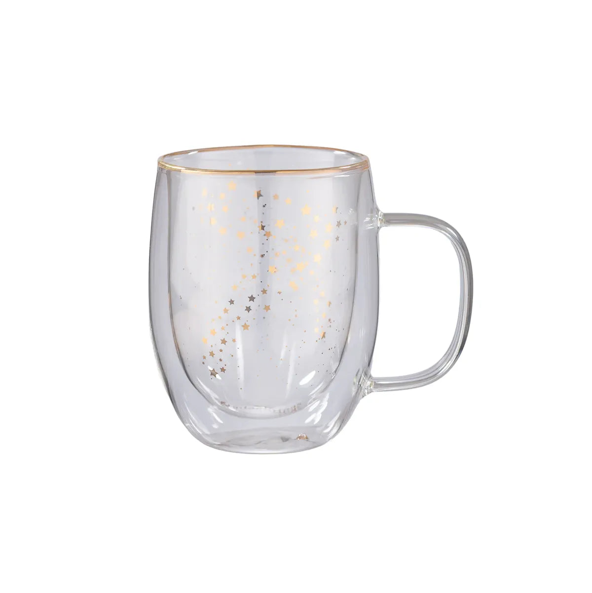 Taza Doble Vidrio Star Splash
