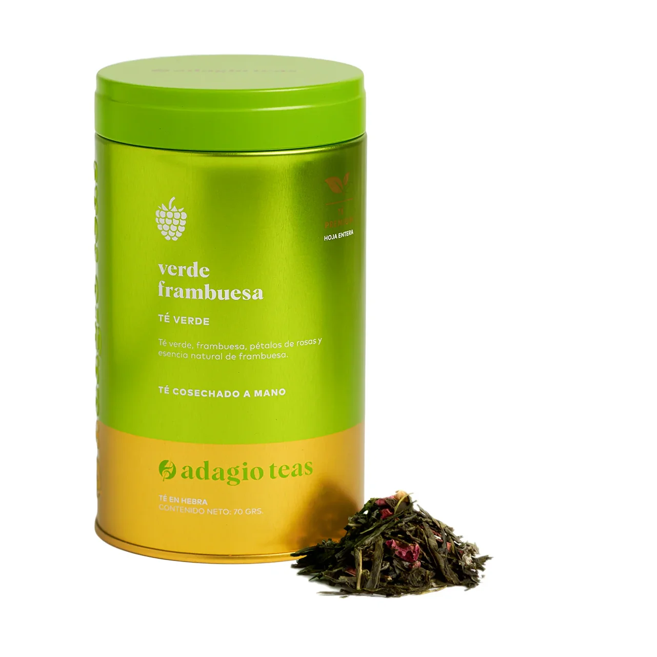 Verde Frambuesa Tin