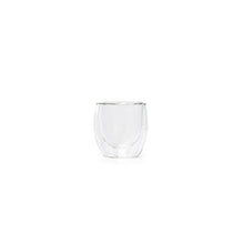 Cargar imagen en el visor de la galería, Set 2 tazas doble vidrio 80 ml