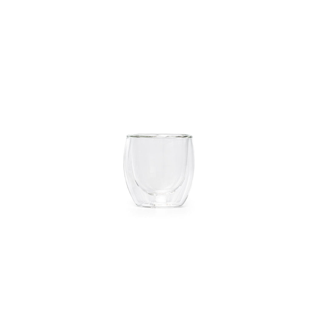 Set 2 tazas doble vidrio 80 ml