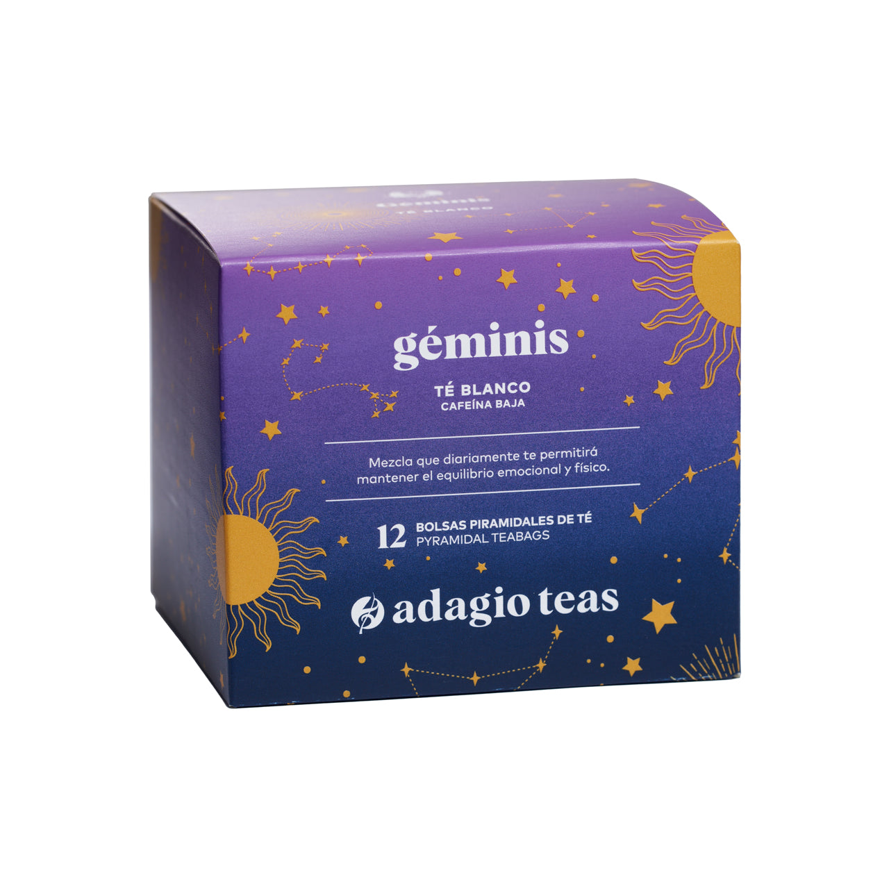 Caja 12 teabags Géminis