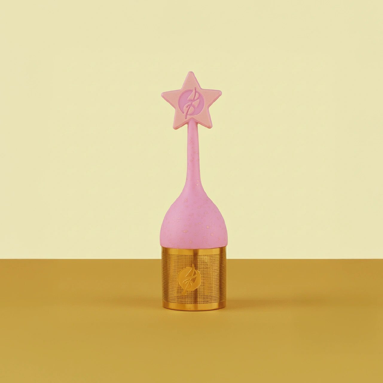 Infusor de Goma Estrella Rosada