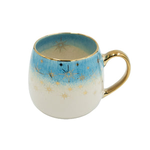 Taza Cerámica Light Blue Navidad