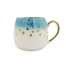 Cargar imagen en el visor de la galería, Taza Cerámica Light Blue Navidad