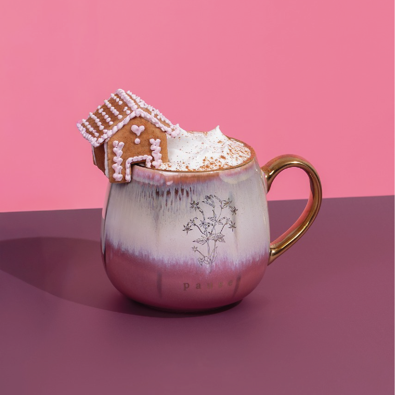 Taza Cerámica Pink Pause