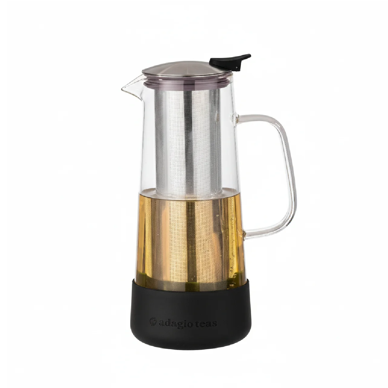 Silicone Tea Maker Black 1.3 L