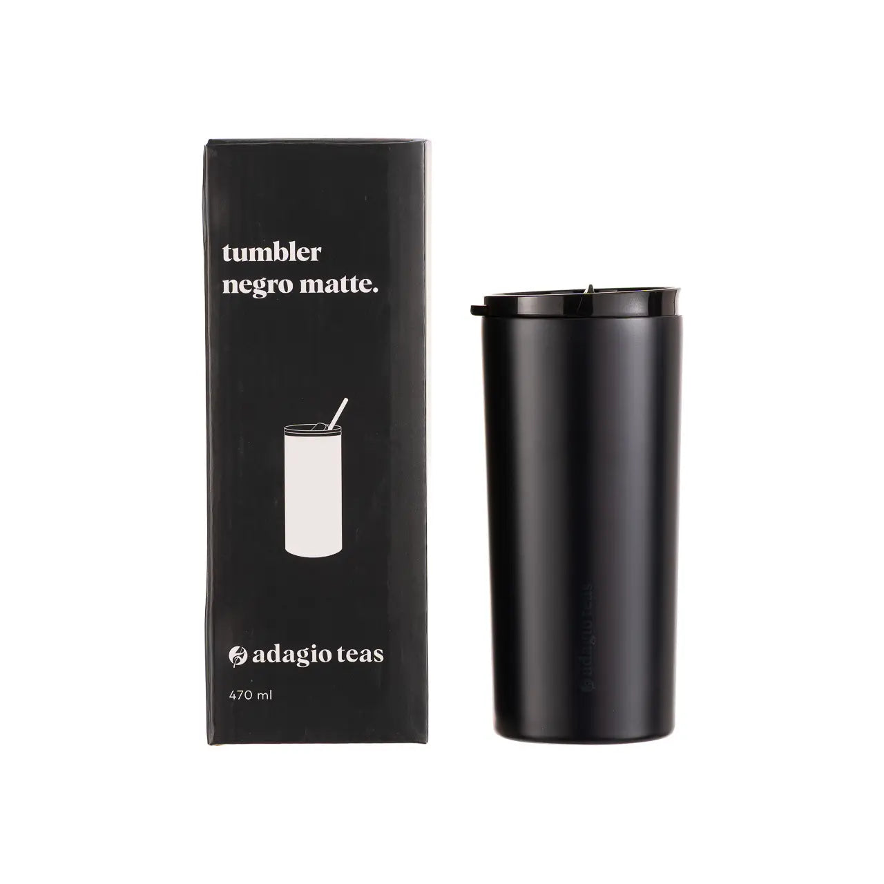 Tumbler Negro Matte