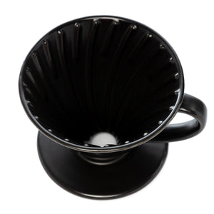 V60 DRIPPER CERAMICA NEGRO DHPO
