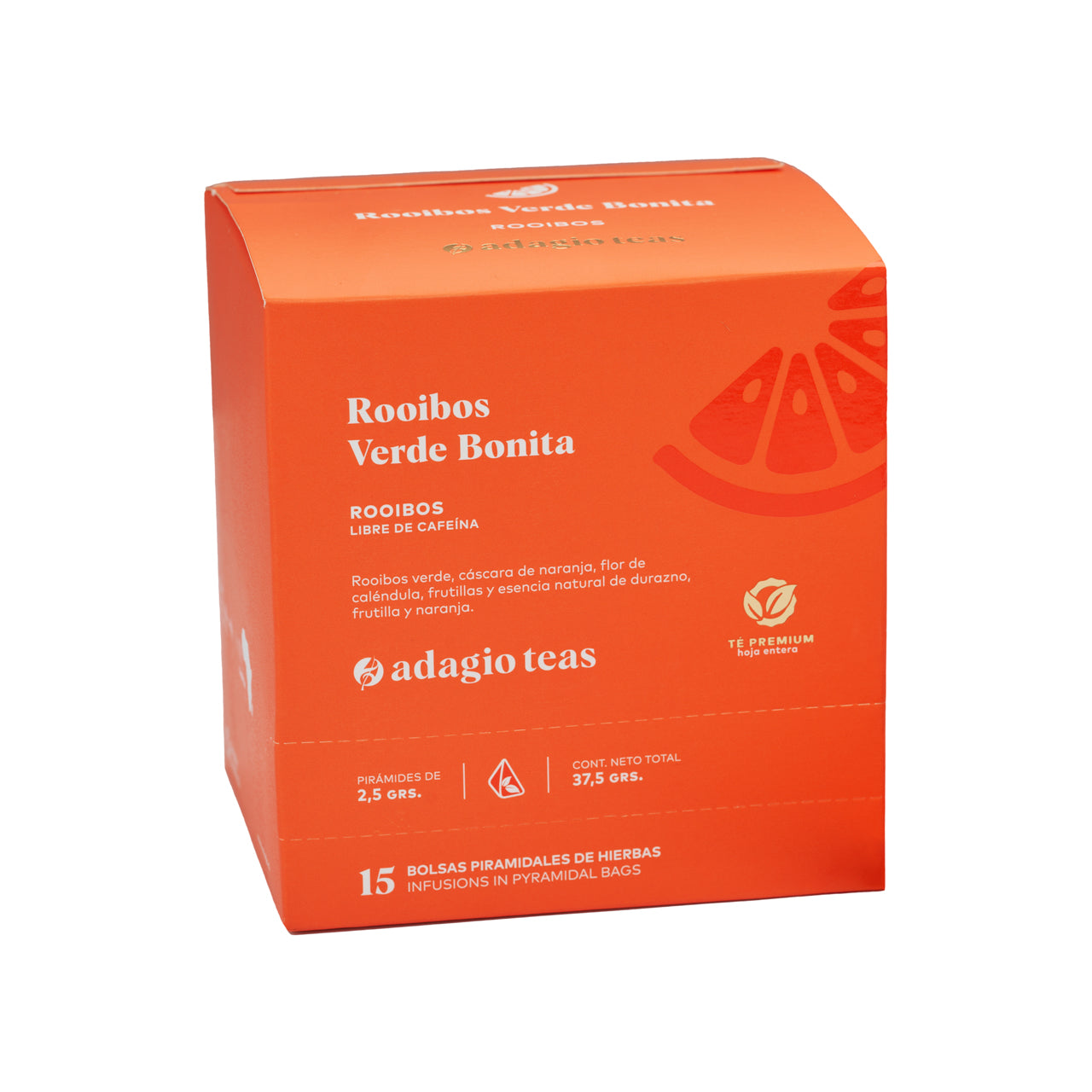 Caja 15 teabags Rooibos Verde Bonita