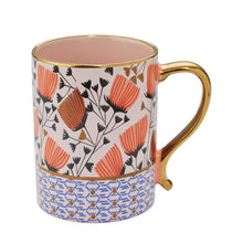 Cargar imagen en el visor de la galería, Taza Ceramica Queen Flowers