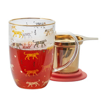 Cargar imagen en el visor de la galería, Mug bhoro golden cheetah
