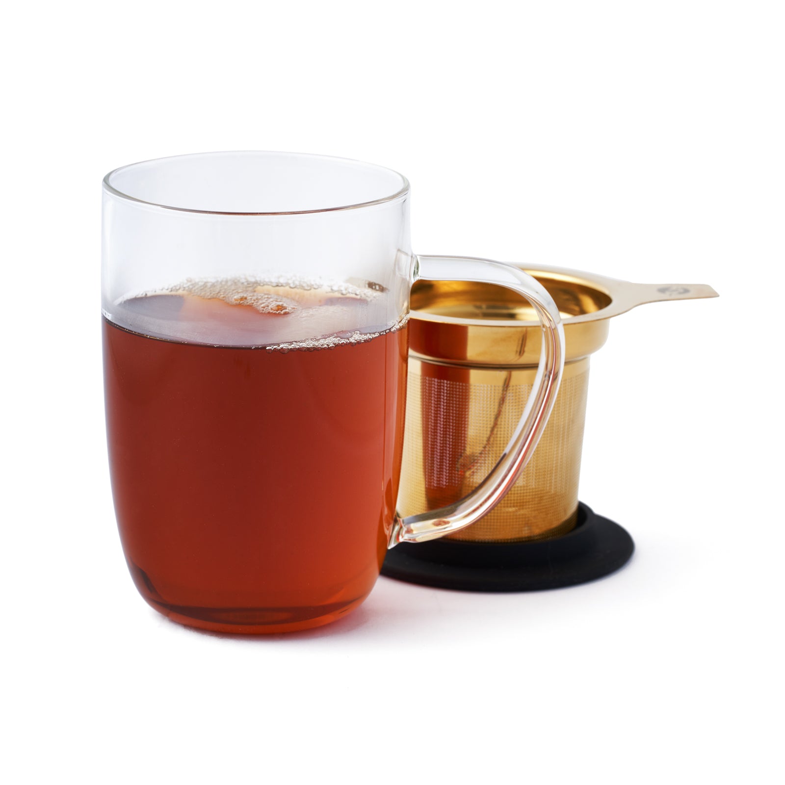 Mug Bhoro Negro Dorado
